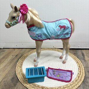 Our Generation Horse Palomino Foal Small Pony with Accessories